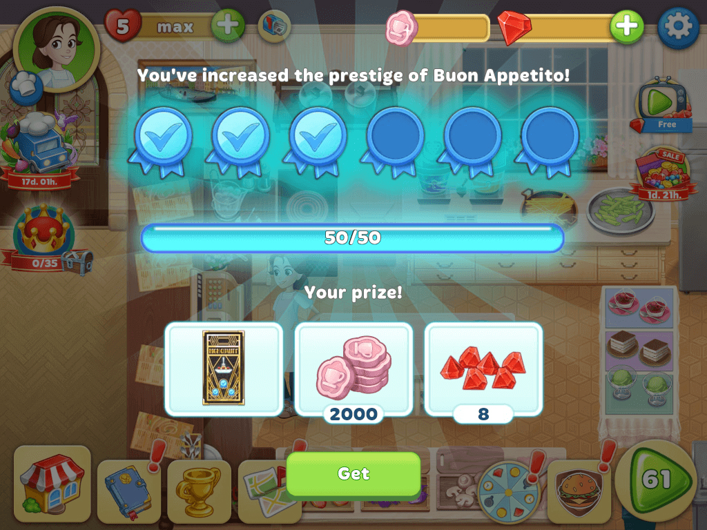 Restaurant Prestige Cooking Diary®