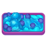 Blueberry ice cream