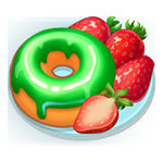 Mint donut