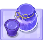 Blueberry preserves
