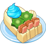 Mitten cake made from vanilla batter