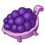 Ripe grapes